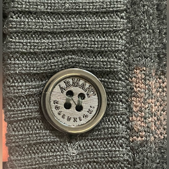 ARMANI COLLEZIONI wool blend cardigan sweater - Picture 3 of 9